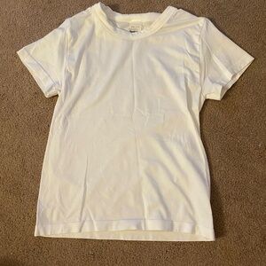 Aritzia Sunday best white baby tee